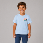 Camiseta Retro Beach Kid