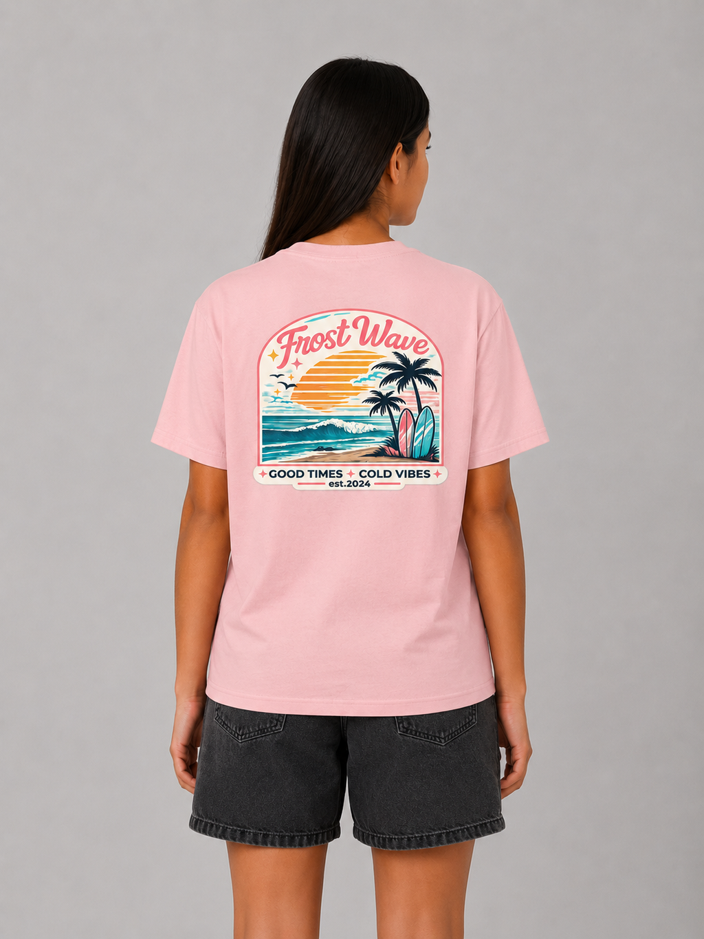 Camiseta Retro Beach Junior