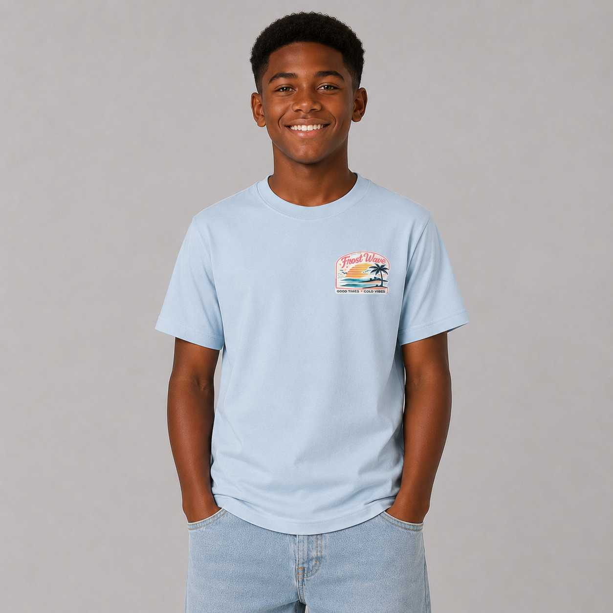 Retro Beach T-Shirt Junior
