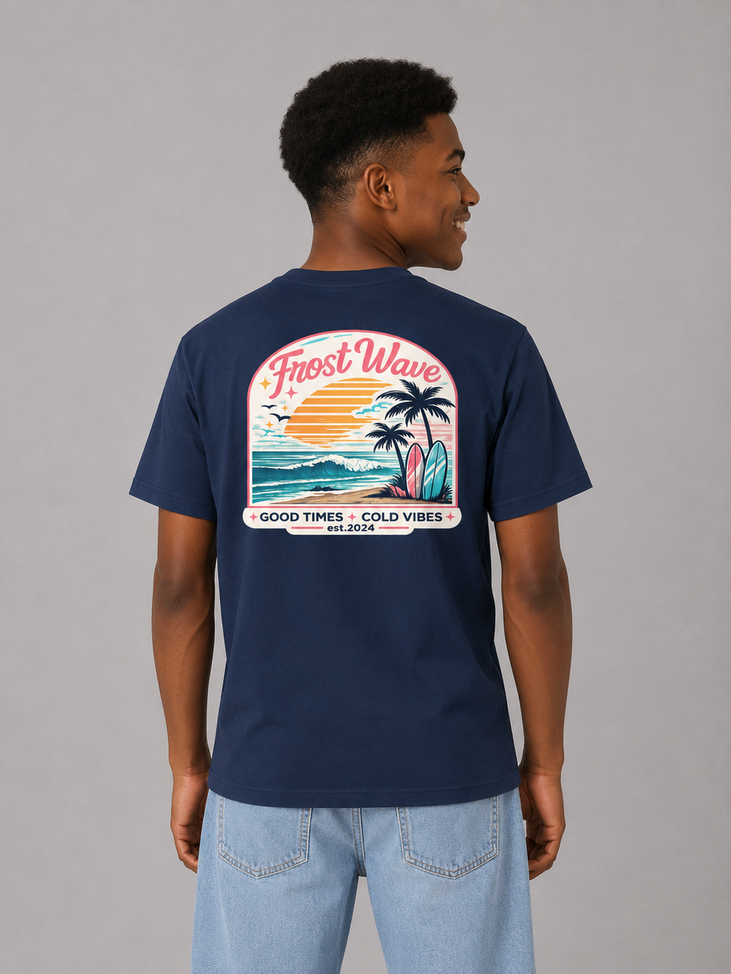 Camiseta Retro Beach Junior