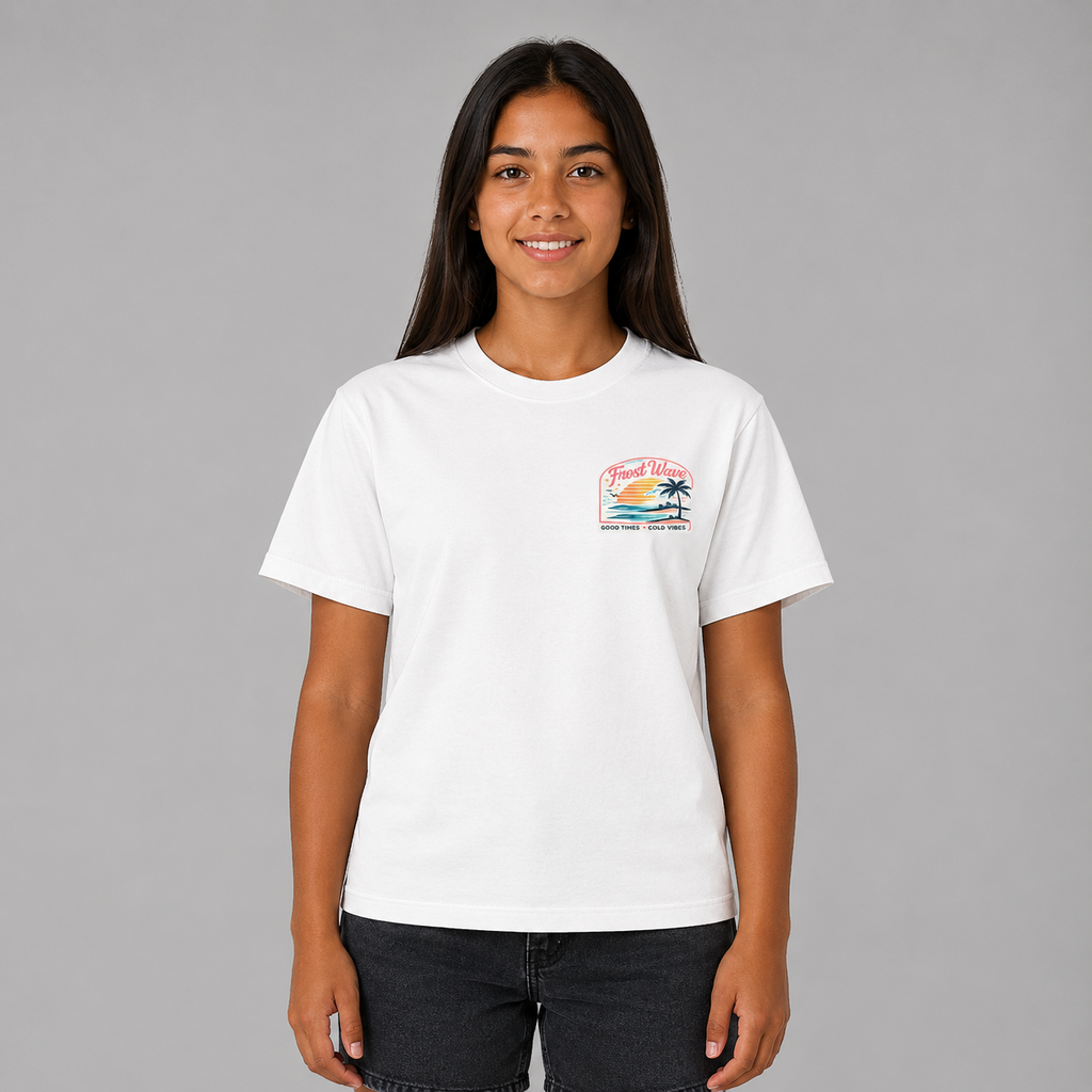 Junior Retro Beach T-Shirt